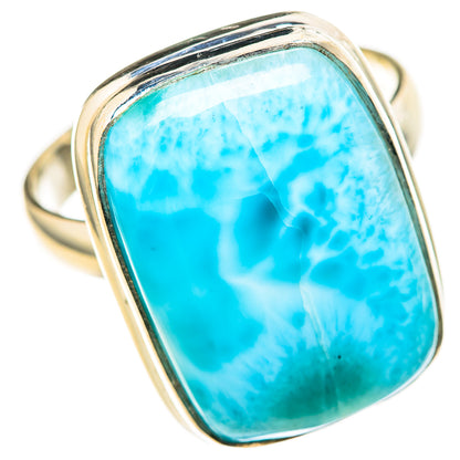 Larimar Rings handcrafted by Ana Silver Co - RING128278 - Photo 2