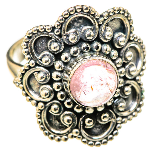 Pink Tourmaline Rings handcrafted by Ana Silver Co - RING128291 - Photo 2