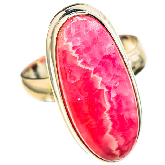 Rhodochrosite Rings handcrafted by Ana Silver Co - RING128292 - Photo 2