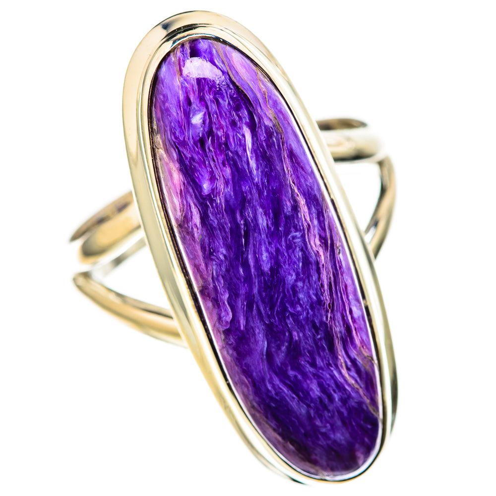 Charoite Rings handcrafted by Ana Silver Co - RING128294 - Photo 2