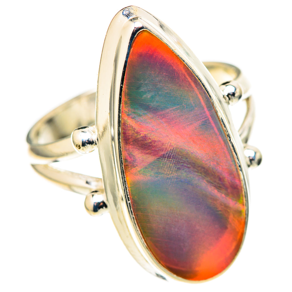 Aura Opal Rings handcrafted by Ana Silver Co - RING128299 - Photo 2