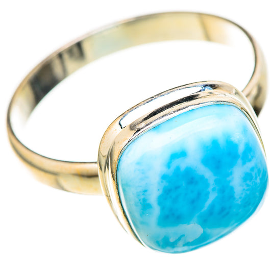 Larimar Rings handcrafted by Ana Silver Co - RING128306 - Photo 2