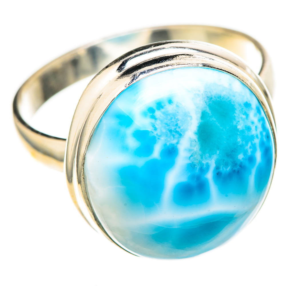 Larimar Rings handcrafted by Ana Silver Co - RING128334 - Photo 2