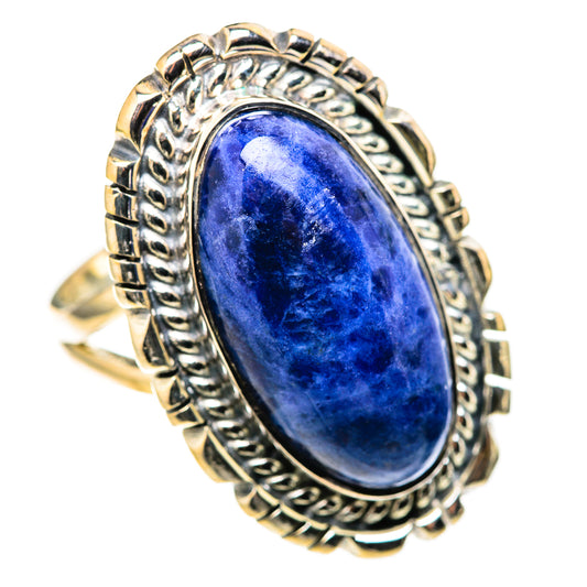 Sodalite Rings handcrafted by Ana Silver Co - RING128335 - Photo 2