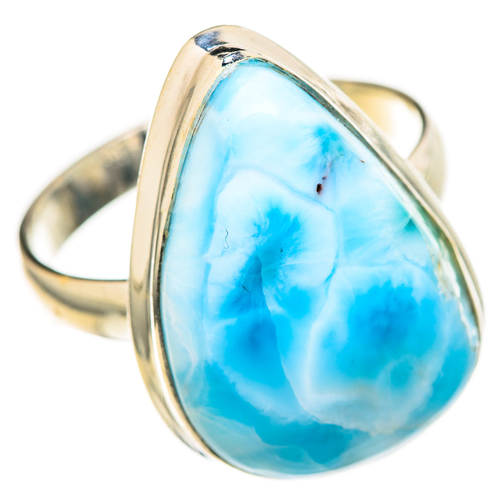 Larimar Rings handcrafted by Ana Silver Co - RING128339 - Photo 2