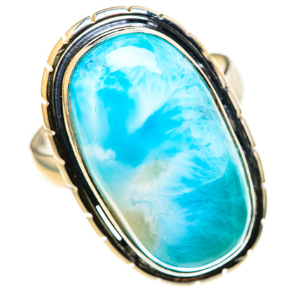 Larimar Rings handcrafted by Ana Silver Co - RING128360 - Photo 2