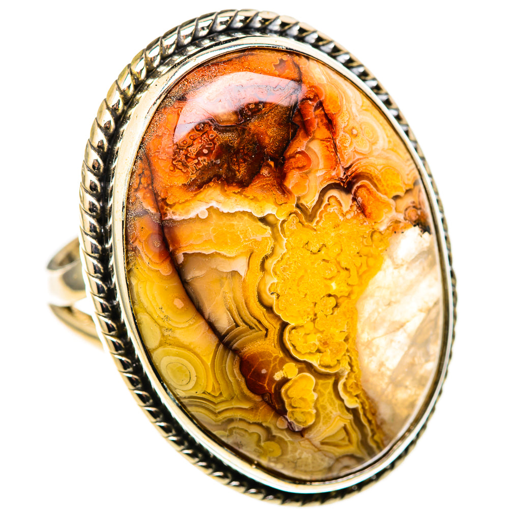 Mookaite Rings handcrafted by Ana Silver Co - RING128371 - Photo 2