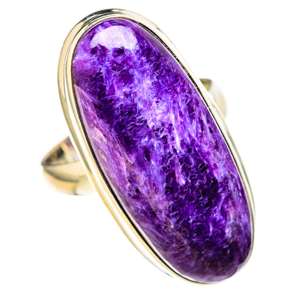 Charoite Rings handcrafted by Ana Silver Co - RING128377 - Photo 2