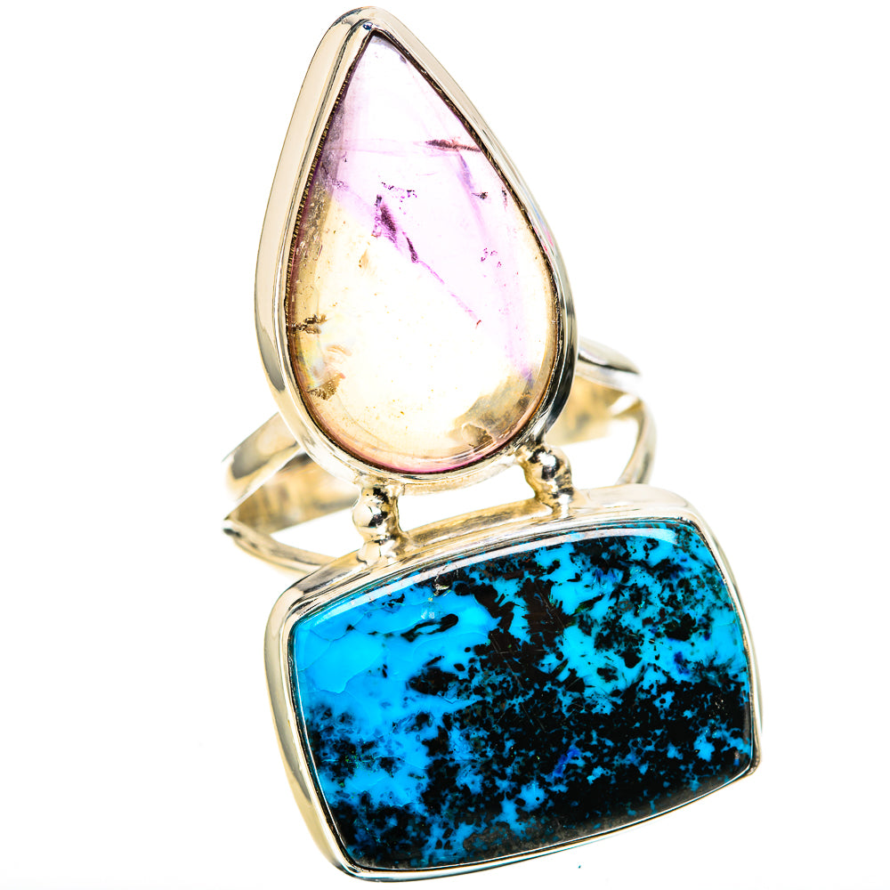 Shattuckite Rings handcrafted by Ana Silver Co - RING128383 - Photo 2