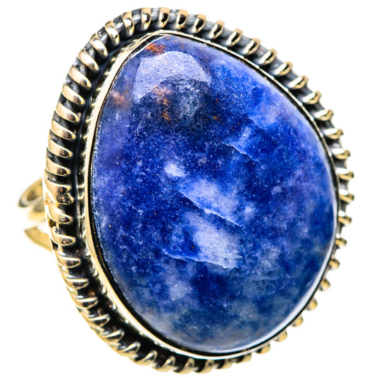 Sodalite Rings handcrafted by Ana Silver Co - RING128387 - Photo 2