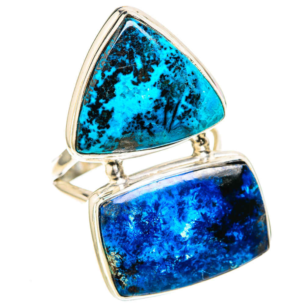 Shattuckite Rings handcrafted by Ana Silver Co - RING128389 - Photo 2