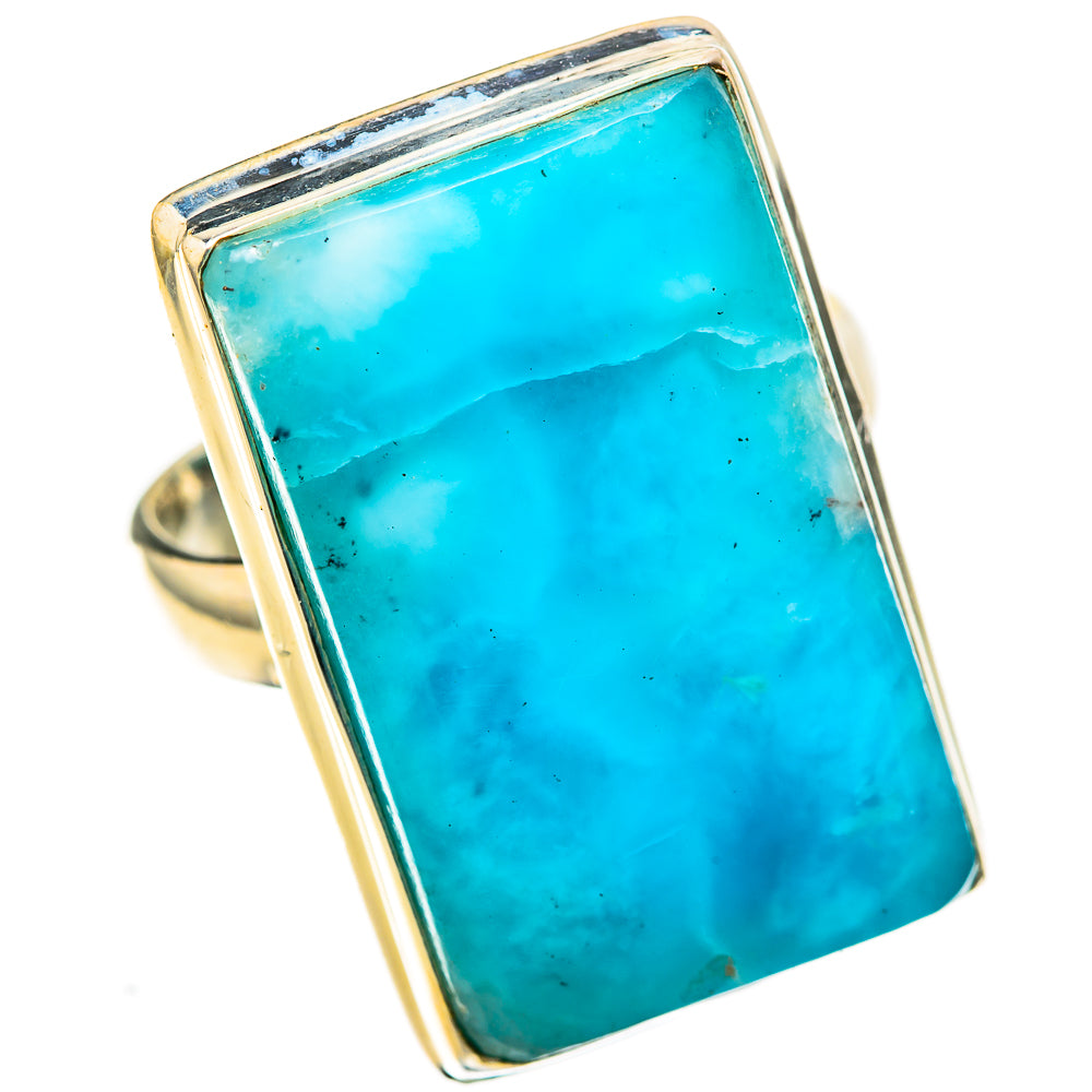 Larimar Rings handcrafted by Ana Silver Co - RING128390 - Photo 2
