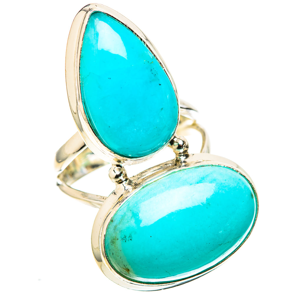 Larimar Rings handcrafted by Ana Silver Co - RING128408 - Photo 2