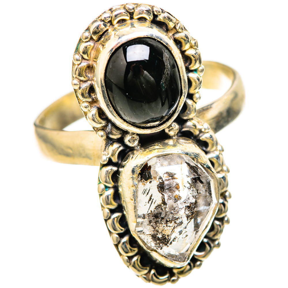 Herkimer Diamond Rings handcrafted by Ana Silver Co - RING128437 - Photo 2