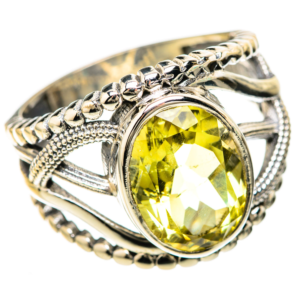Citrine Rings handcrafted by Ana Silver Co - RING128448 - Photo 2