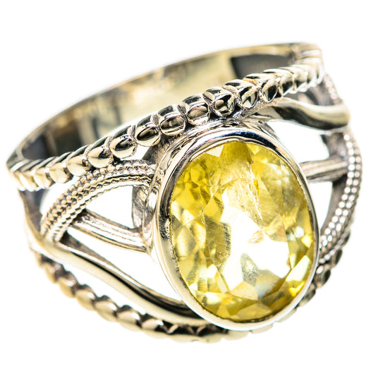 Citrine Rings handcrafted by Ana Silver Co - RING128476 - Photo 2