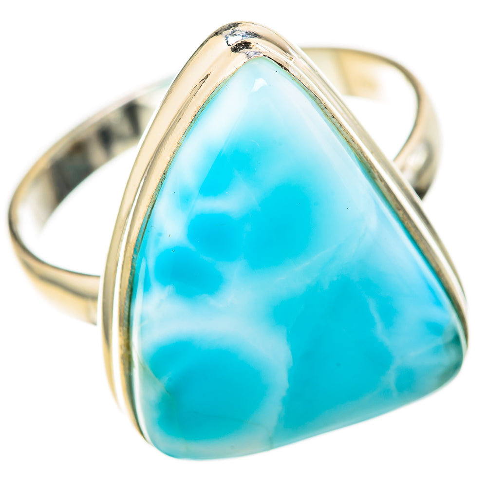Larimar Rings handcrafted by Ana Silver Co - RING128481 - Photo 2