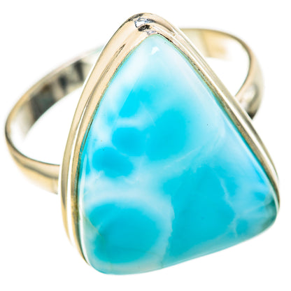 Larimar Rings handcrafted by Ana Silver Co - RING128481 - Photo 2