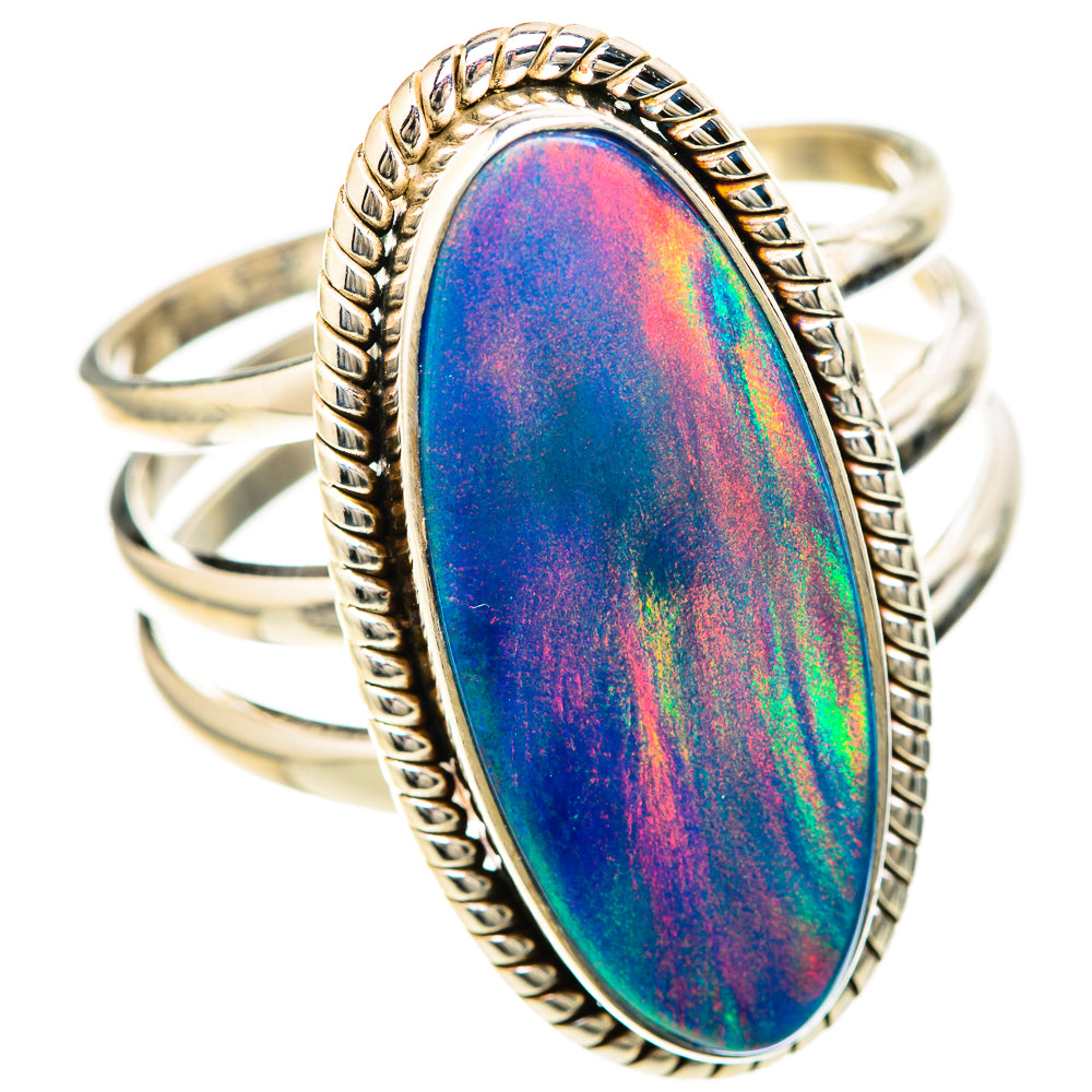 Aura Opal Rings handcrafted by Ana Silver Co - RING128496 - Photo 2