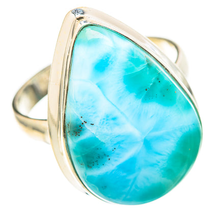 Larimar Rings handcrafted by Ana Silver Co - RING128502 - Photo 2