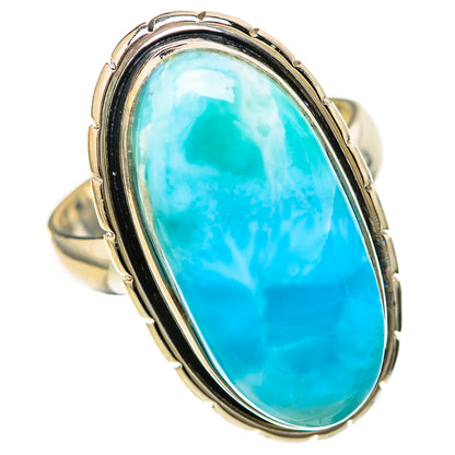Larimar Rings handcrafted by Ana Silver Co - RING128505 - Photo 2