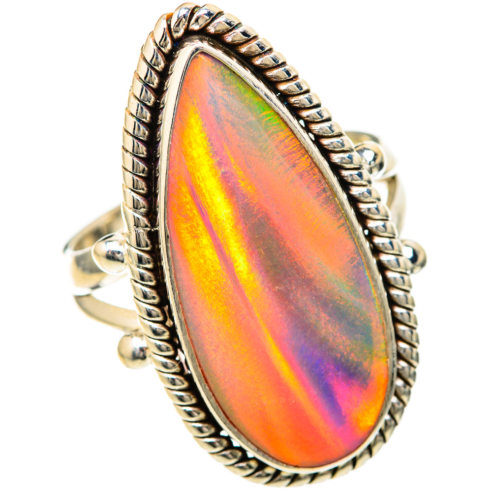 Aura Opal Rings handcrafted by Ana Silver Co - RING128520 - Photo 2
