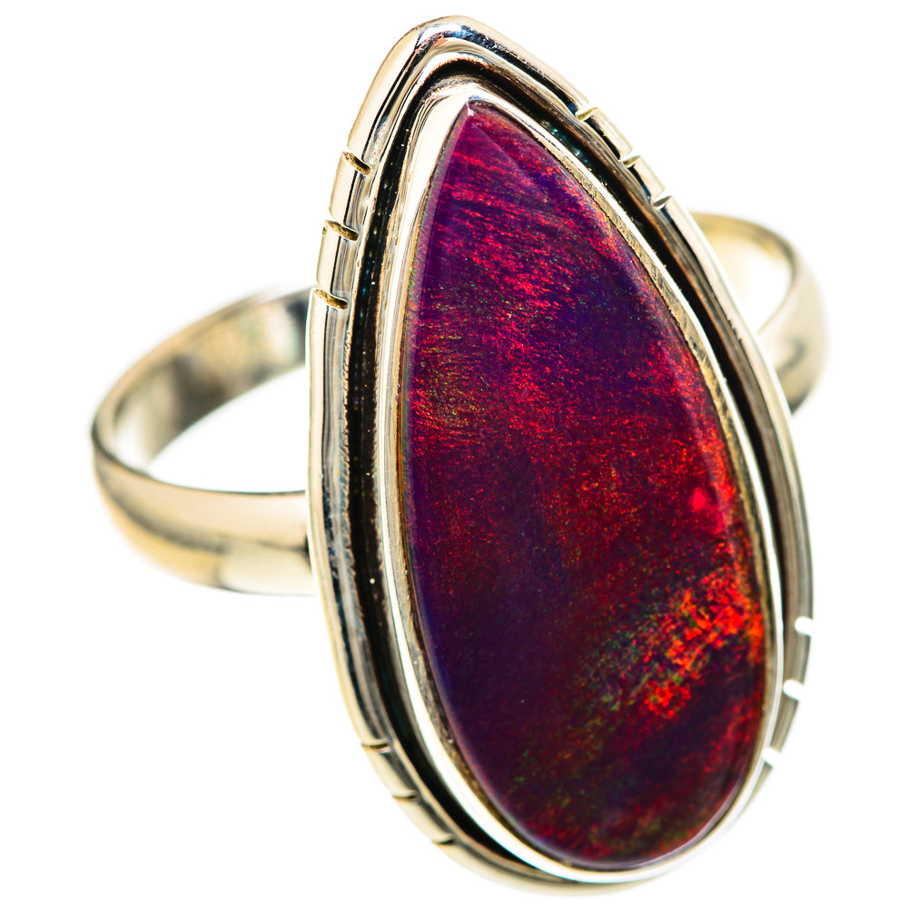 Aura Opal Rings handcrafted by Ana Silver Co - RING128521 - Photo 2
