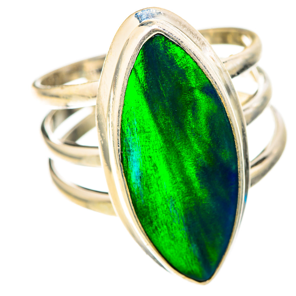 Aura Opal Rings handcrafted by Ana Silver Co - RING128529 - Photo 2