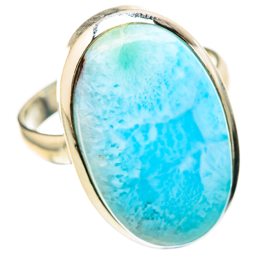 Larimar Rings handcrafted by Ana Silver Co - RING128532 - Photo 2