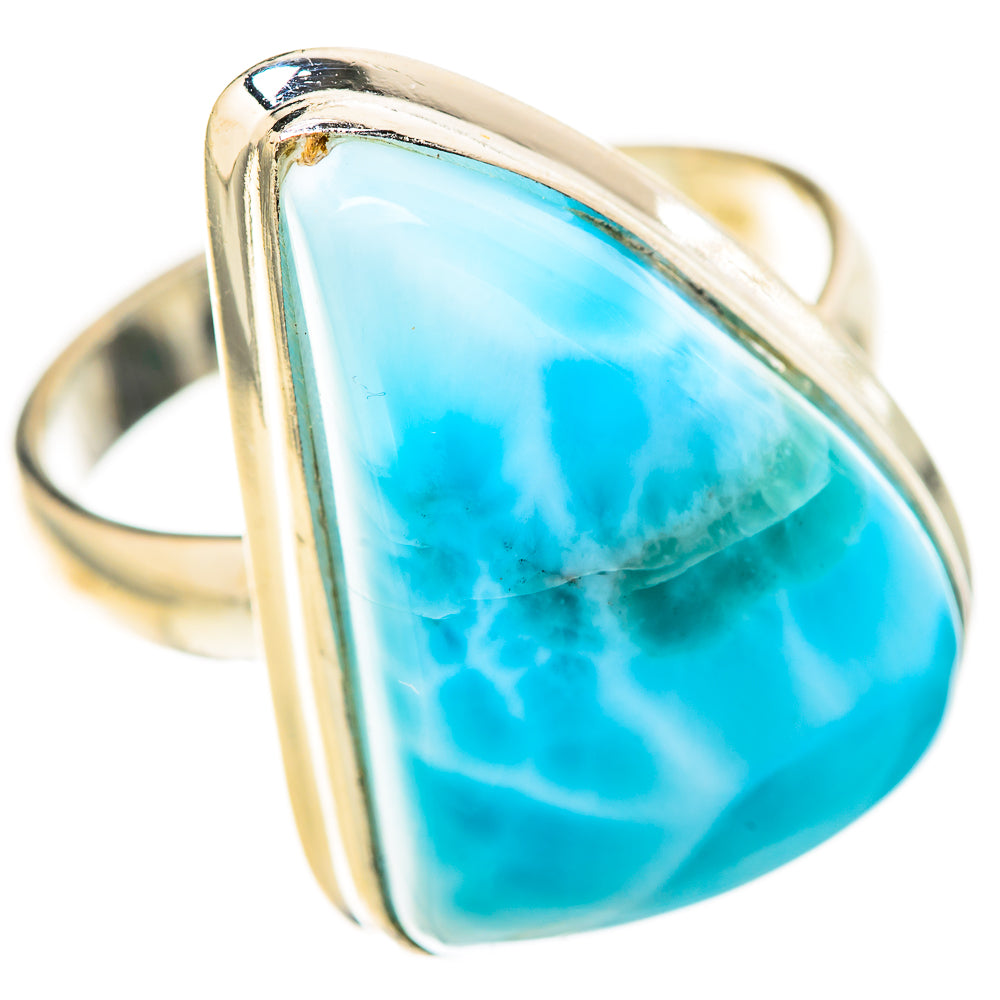 Larimar Rings handcrafted by Ana Silver Co - RING128534 - Photo 2
