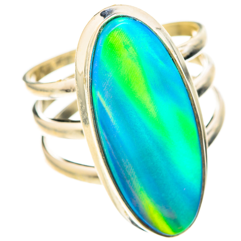 Aura Opal Rings handcrafted by Ana Silver Co - RING128543 - Photo 2