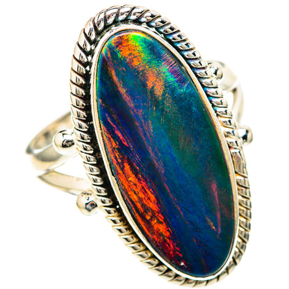 Aura Opal Rings handcrafted by Ana Silver Co - RING128544 - Photo 2