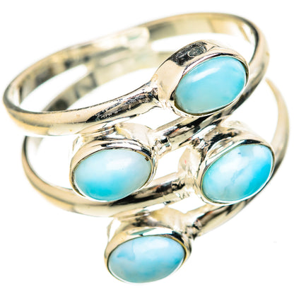 Larimar Rings handcrafted by Ana Silver Co - RING128554 - Photo 2