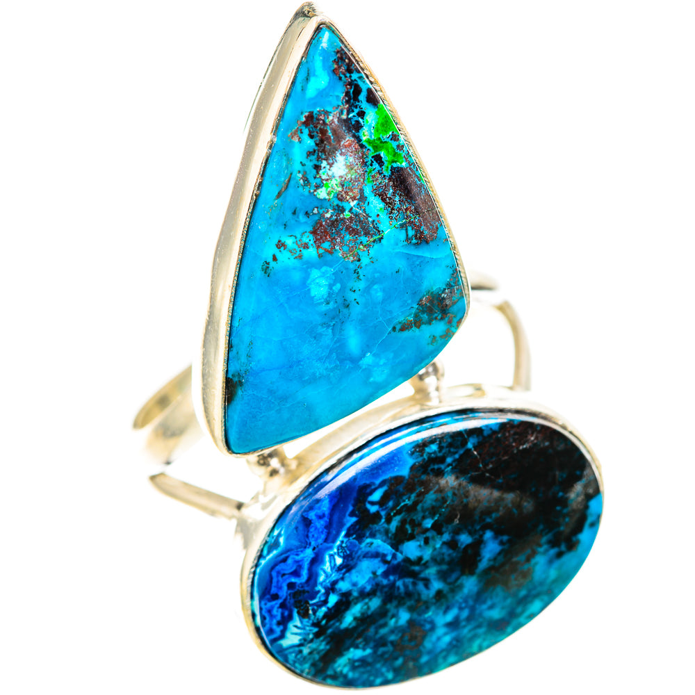 Shattuckite Rings handcrafted by Ana Silver Co - RING128570 - Photo 2