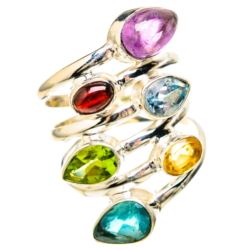 Amethyst Rings handcrafted by Ana Silver Co - RING128583 - Photo 2