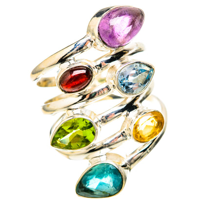 Amethyst Rings handcrafted by Ana Silver Co - RING128583 - Photo 2