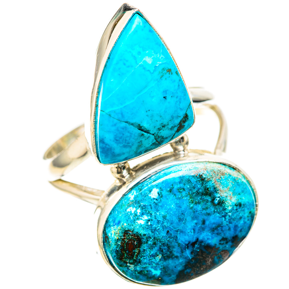 Shattuckite Rings handcrafted by Ana Silver Co - RING128588 - Photo 2