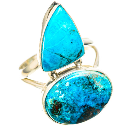 Shattuckite Rings handcrafted by Ana Silver Co - RING128588 - Photo 2