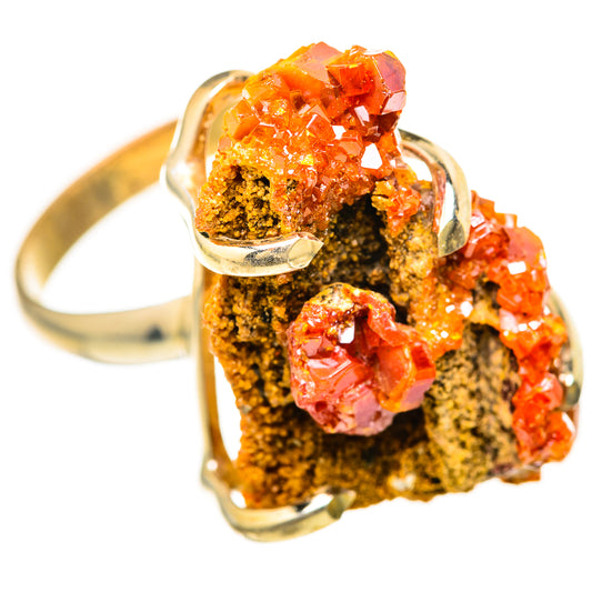 Vanadinite Rings handcrafted by Ana Silver Co - RING128597 - Photo 2