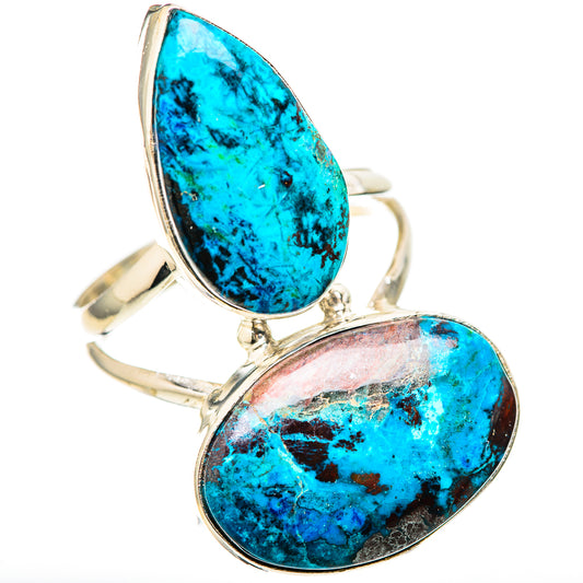Shattuckite Rings handcrafted by Ana Silver Co - RING128610 - Photo 2