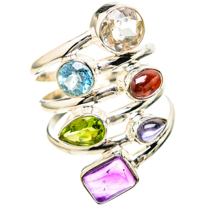 Amethyst Rings handcrafted by Ana Silver Co - RING128618 - Photo 2