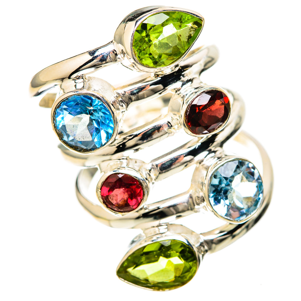 Peridot Rings handcrafted by Ana Silver Co - RING128621 - Photo 2