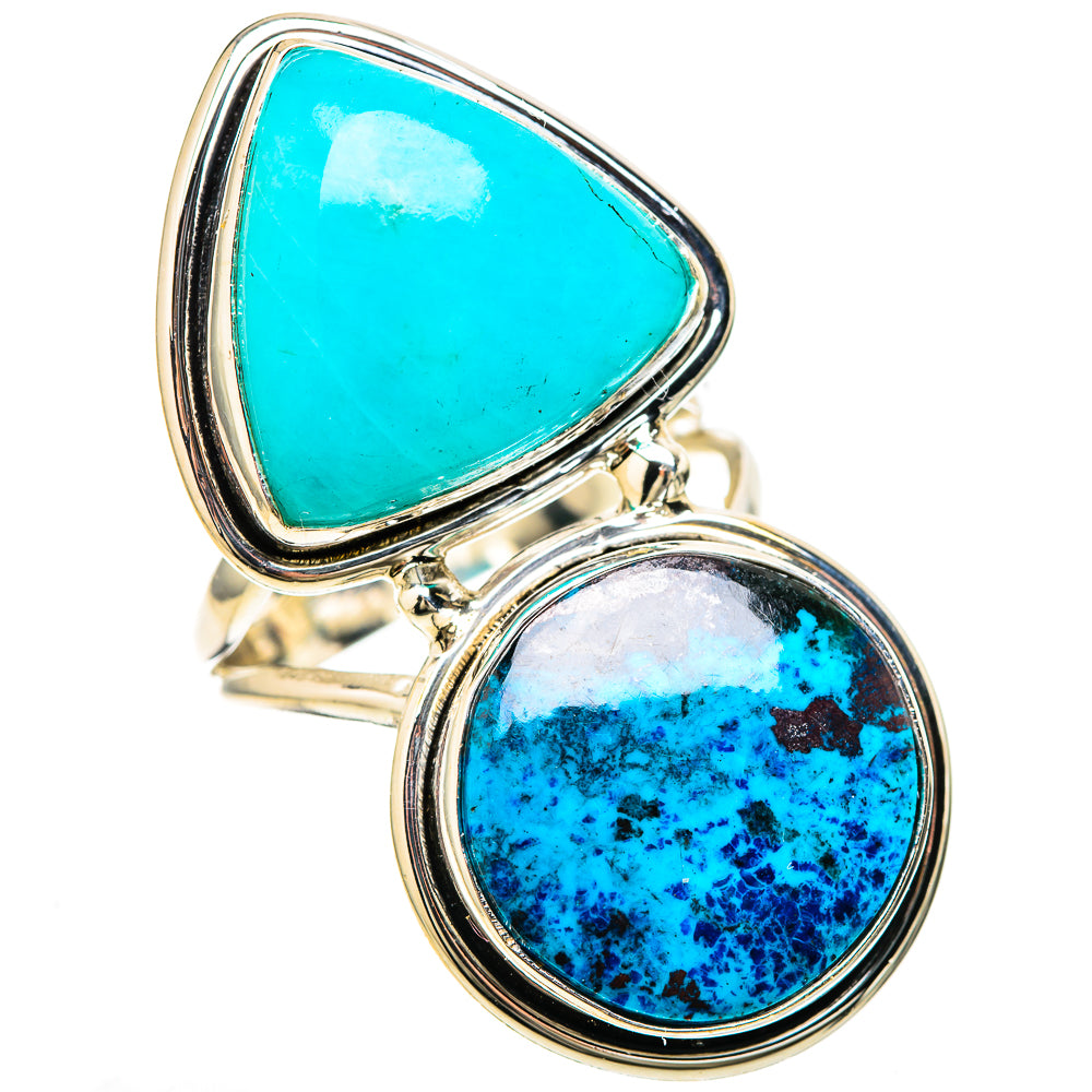 Shattuckite Rings handcrafted by Ana Silver Co - RING128625 - Photo 2