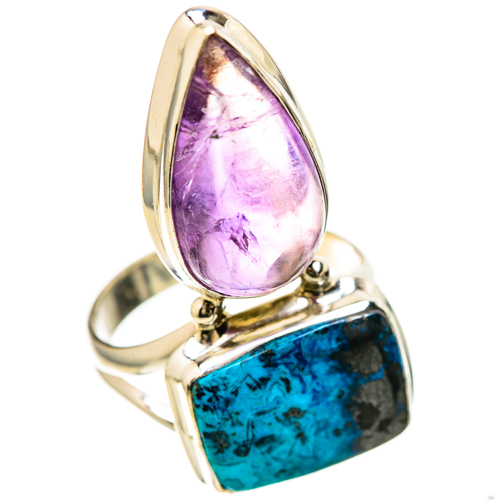 Shattuckite Rings handcrafted by Ana Silver Co - RING128637 - Photo 2