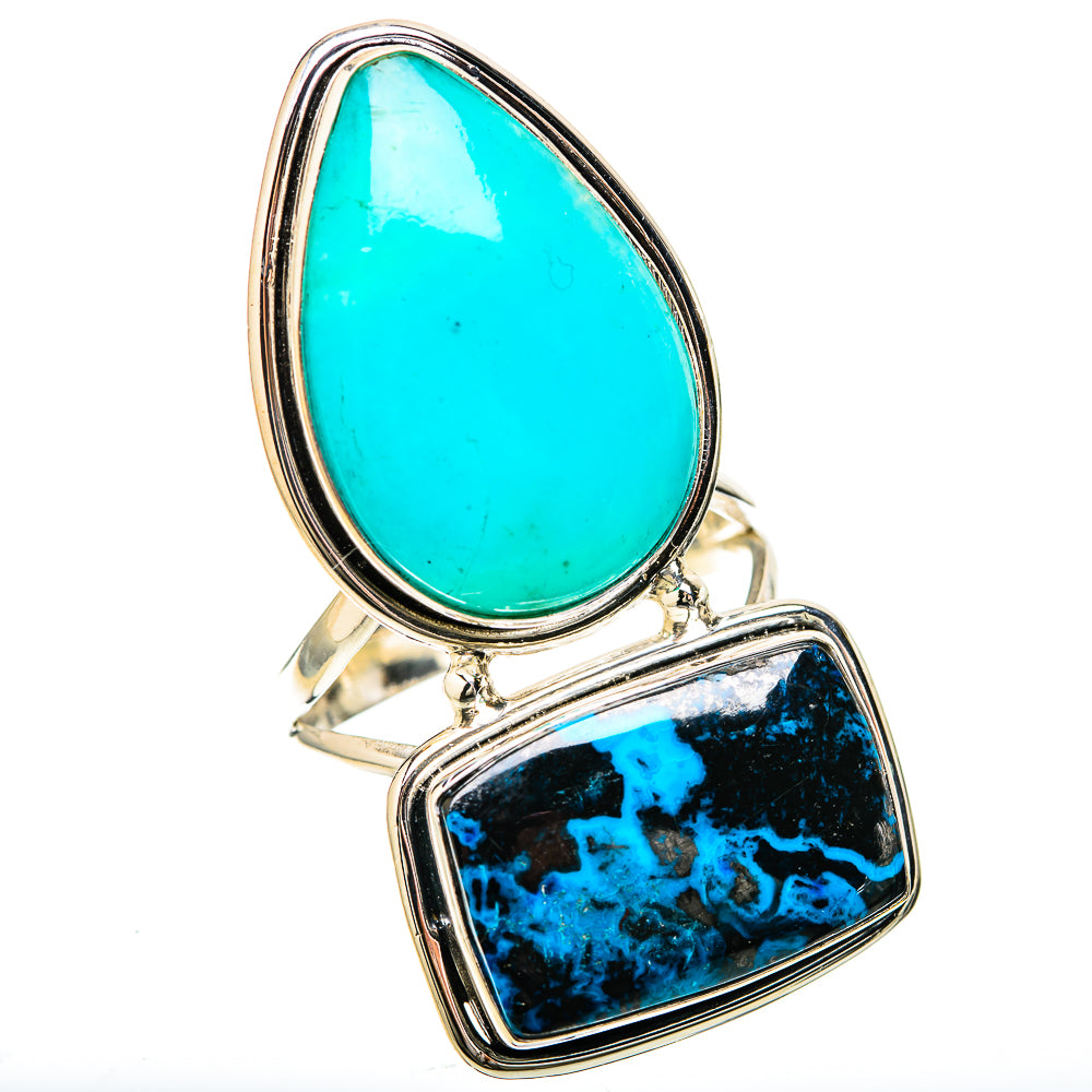 Shattuckite Rings handcrafted by Ana Silver Co - RING128639 - Photo 2