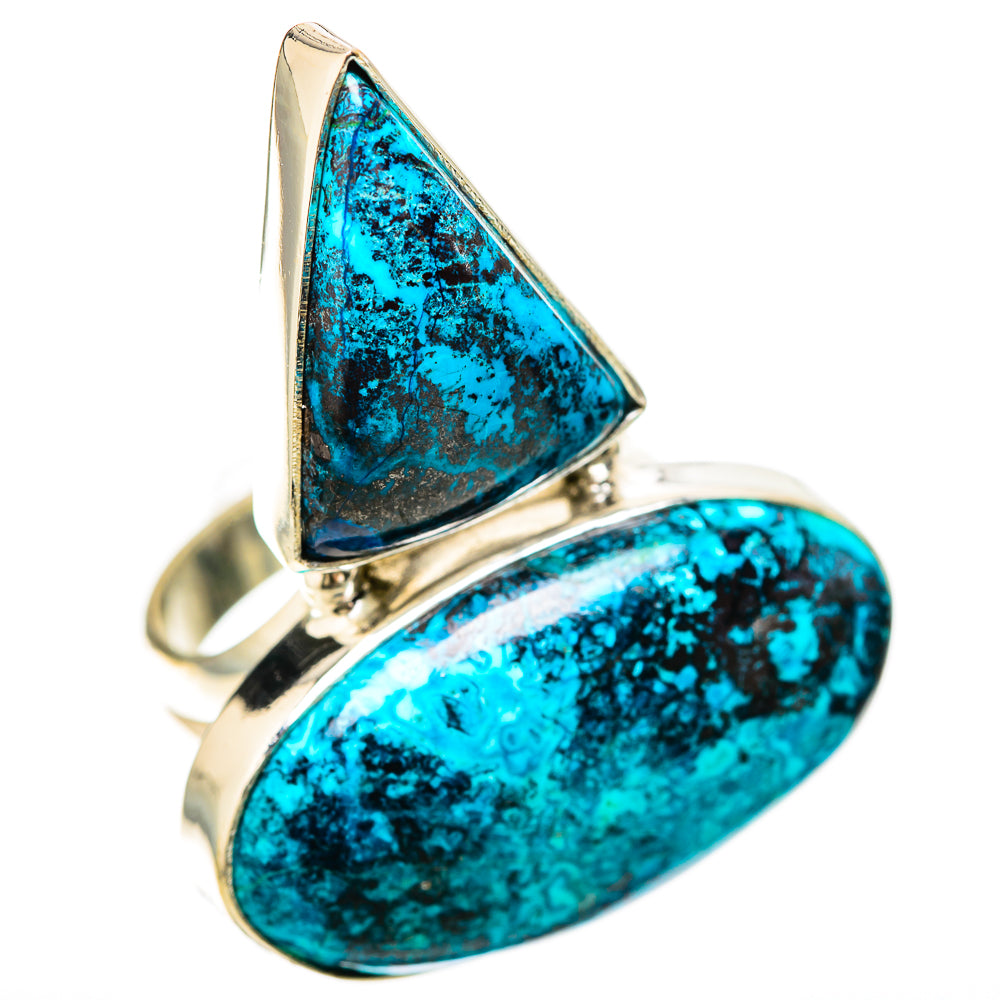 Shattuckite Rings handcrafted by Ana Silver Co - RING128651 - Photo 2