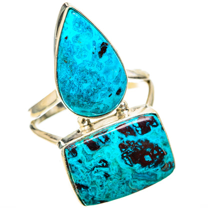 Shattuckite Rings handcrafted by Ana Silver Co - RING128652 - Photo 2