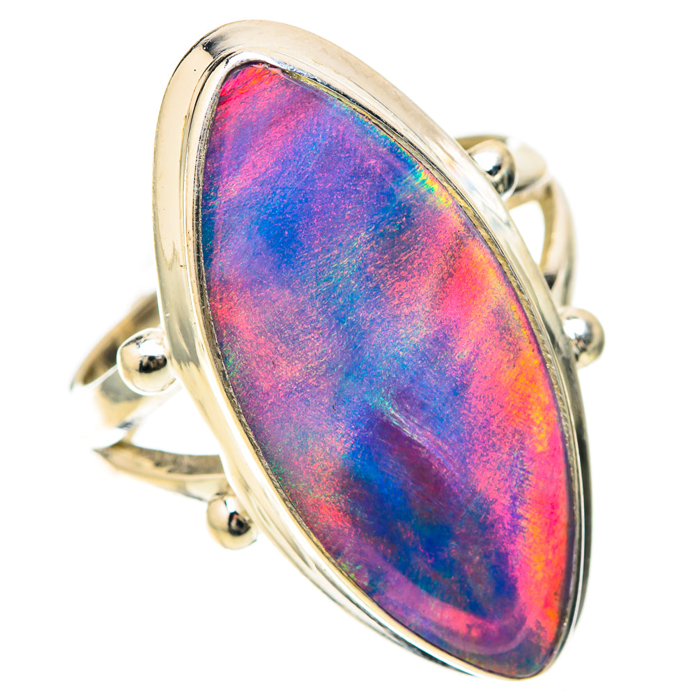 Aura Opal Rings handcrafted by Ana Silver Co - RING128661 - Photo 2