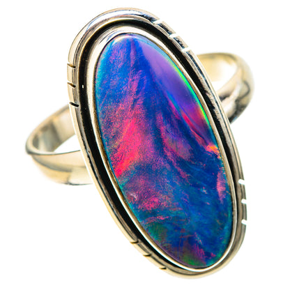 Aura Opal Rings handcrafted by Ana Silver Co - RING128679 - Photo 2