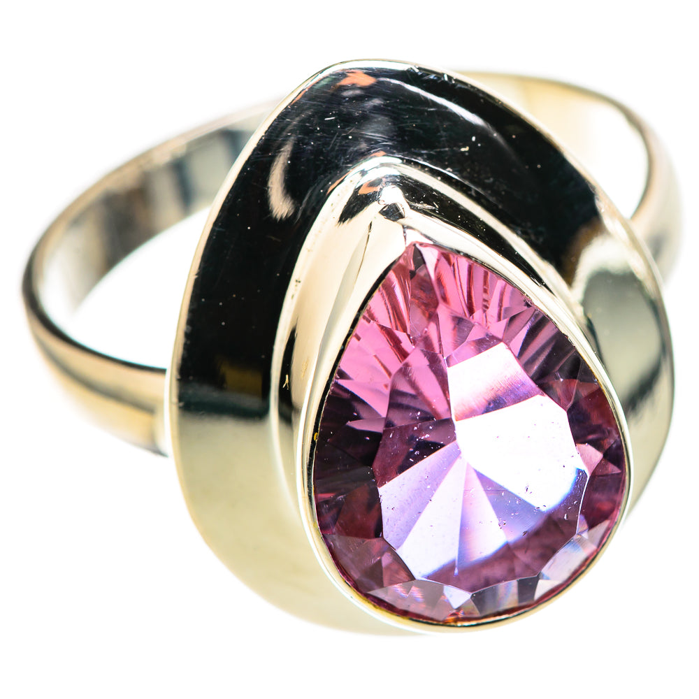 Color Change Alexandrite (Lab.) Rings handcrafted by Ana Silver Co - RING128699 - Photo 2